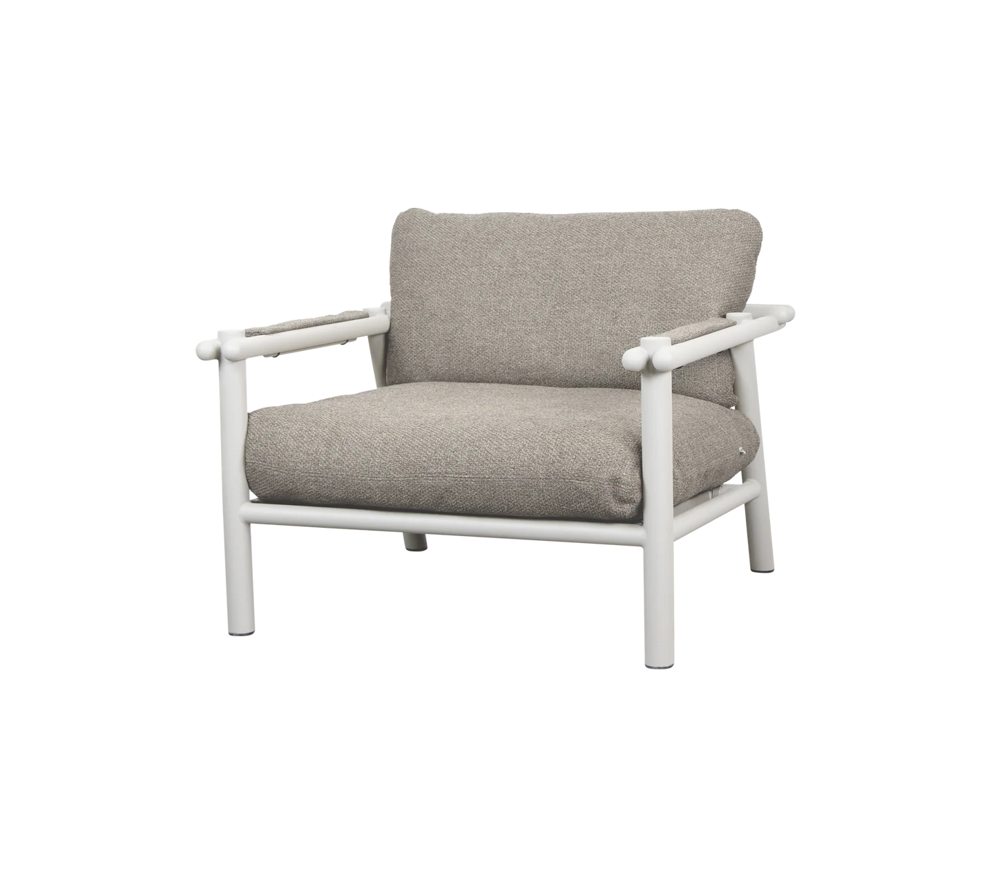 Sticks lounge chair - aluminium