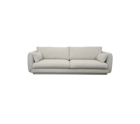 Bloom 3-seater sofa w/plinth