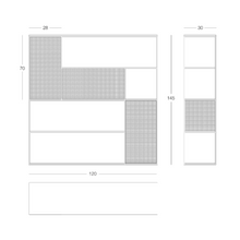 Load image into Gallery viewer, Sarabi Glass and Steel Bookcase
