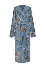 Load image into Gallery viewer, Bathrobe Secret Garden Blue
