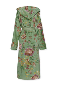 Bathrobe Secret Garden Green