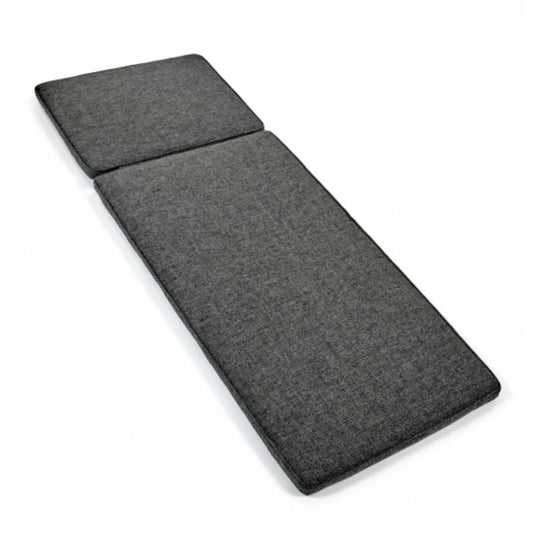 Cushion sun lounger black - August