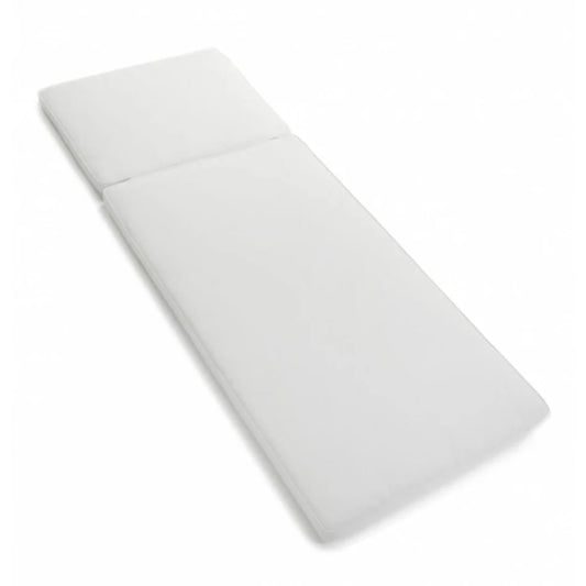 Cushion sun lounger white - August