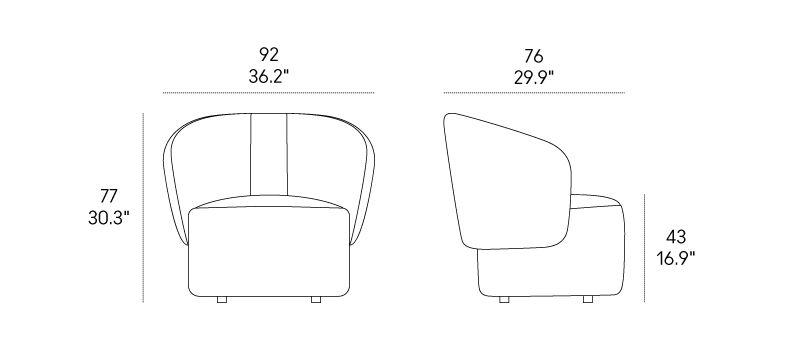 Etoile armchair
