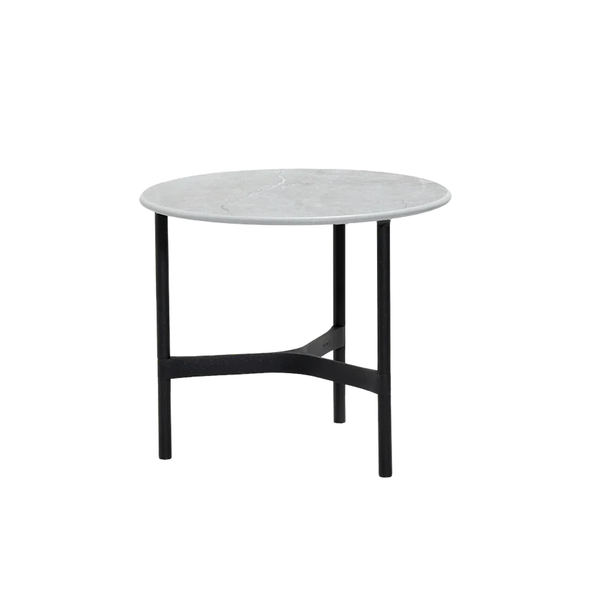 Twist aluminium coffee table