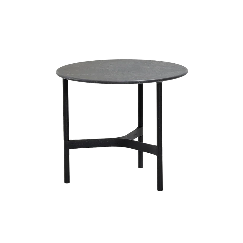 Twist aluminium coffee table