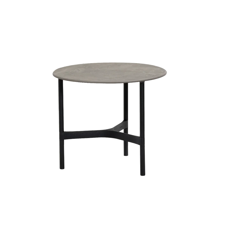 Twist aluminium coffee table