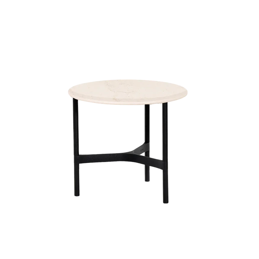 Twist aluminium coffee table