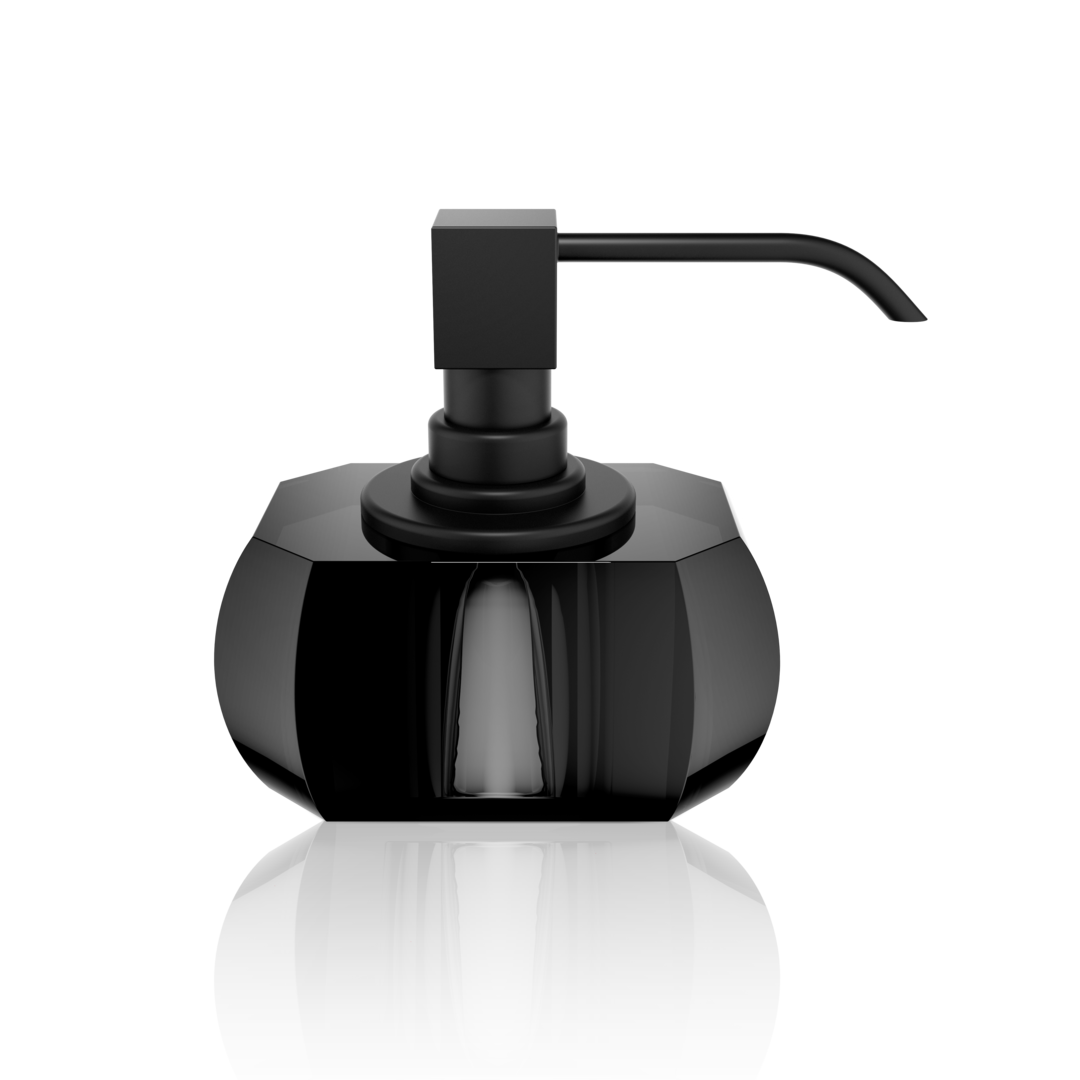 Soap dispenser Kristall Black