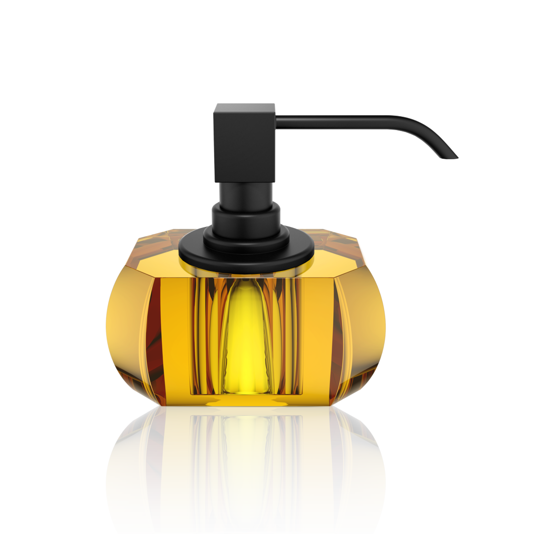 Soap dispenser Kristall Black