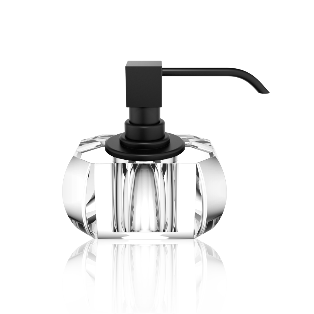 Soap dispenser Kristall Black