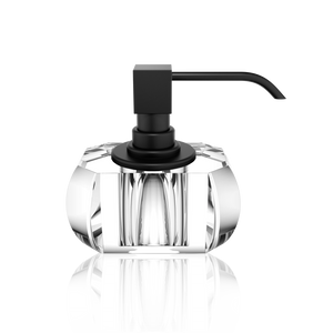 Soap dispenser Kristall Black