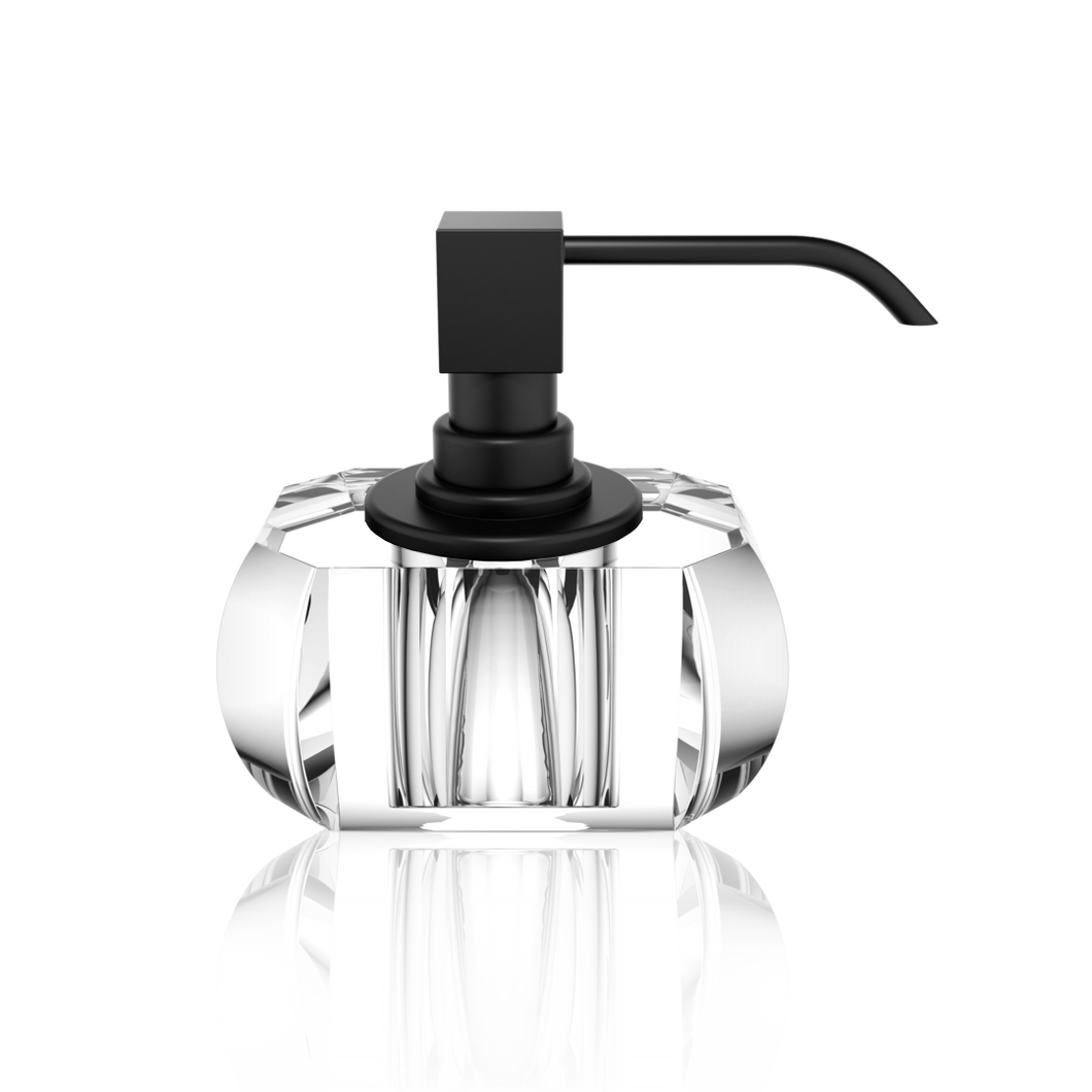 Soap dispenser Kristall Black