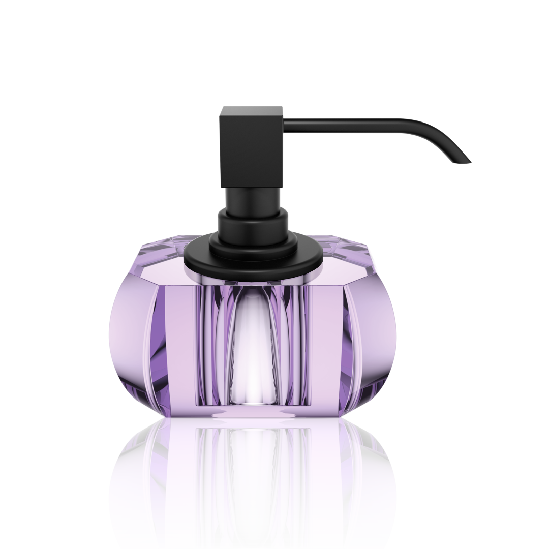 Soap dispenser Kristall Black