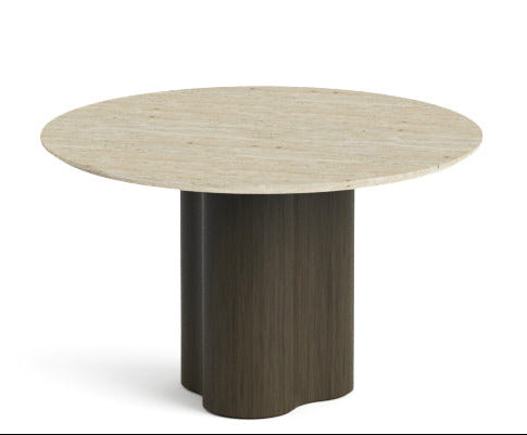 Stella  Dining Table ø 120 - Ash and Oak  (base)