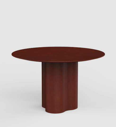 Stella  Dining Table ø 120 - Ash and Oak  (base)