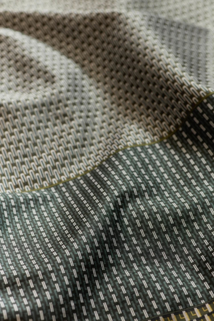 Tercio Green Duvet Cover