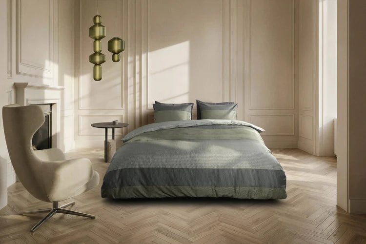 Tercio Green Duvet Cover