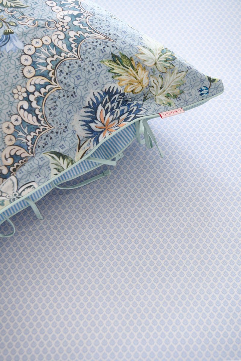 Thousand leaves - fitted sheets blue