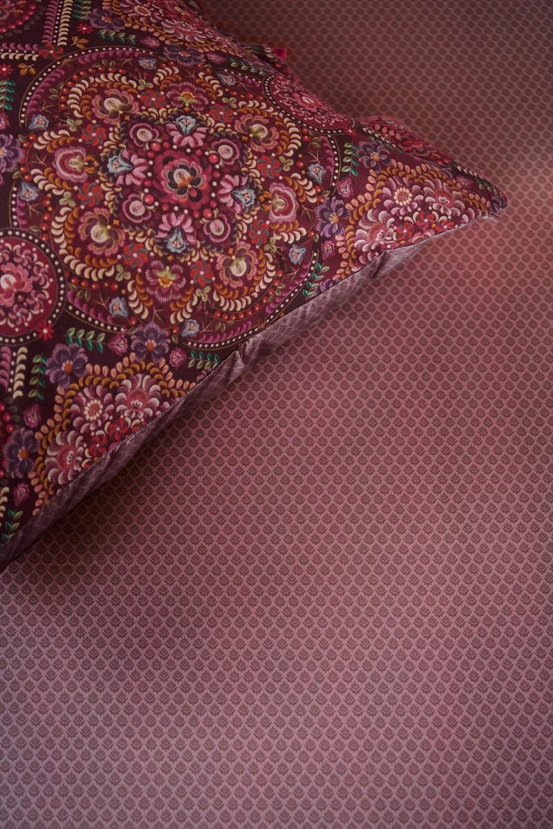 Thousand leaves - fitted sheets mauve