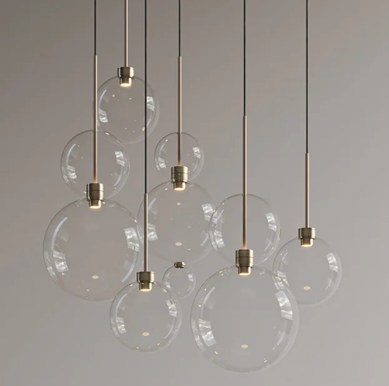 Opium Suspension Frosted lamp