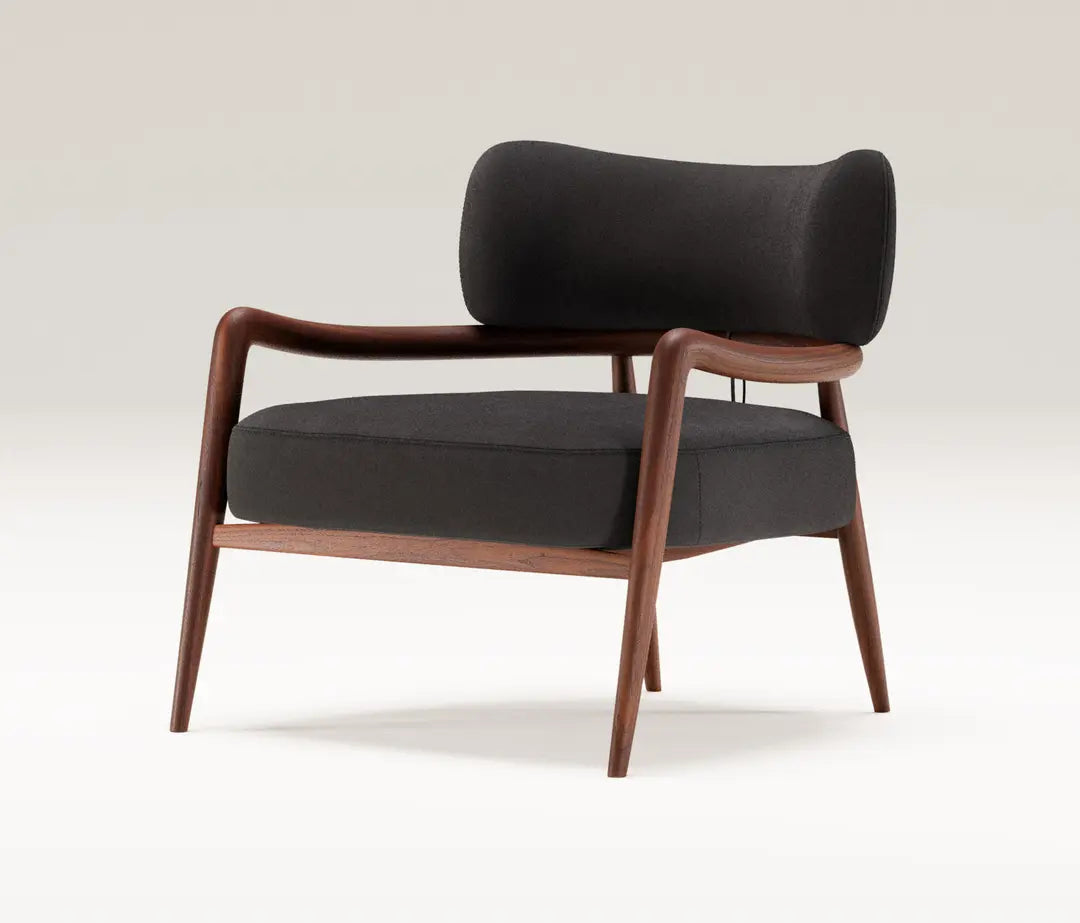 Botero Lounge Chair (Plain Leather)