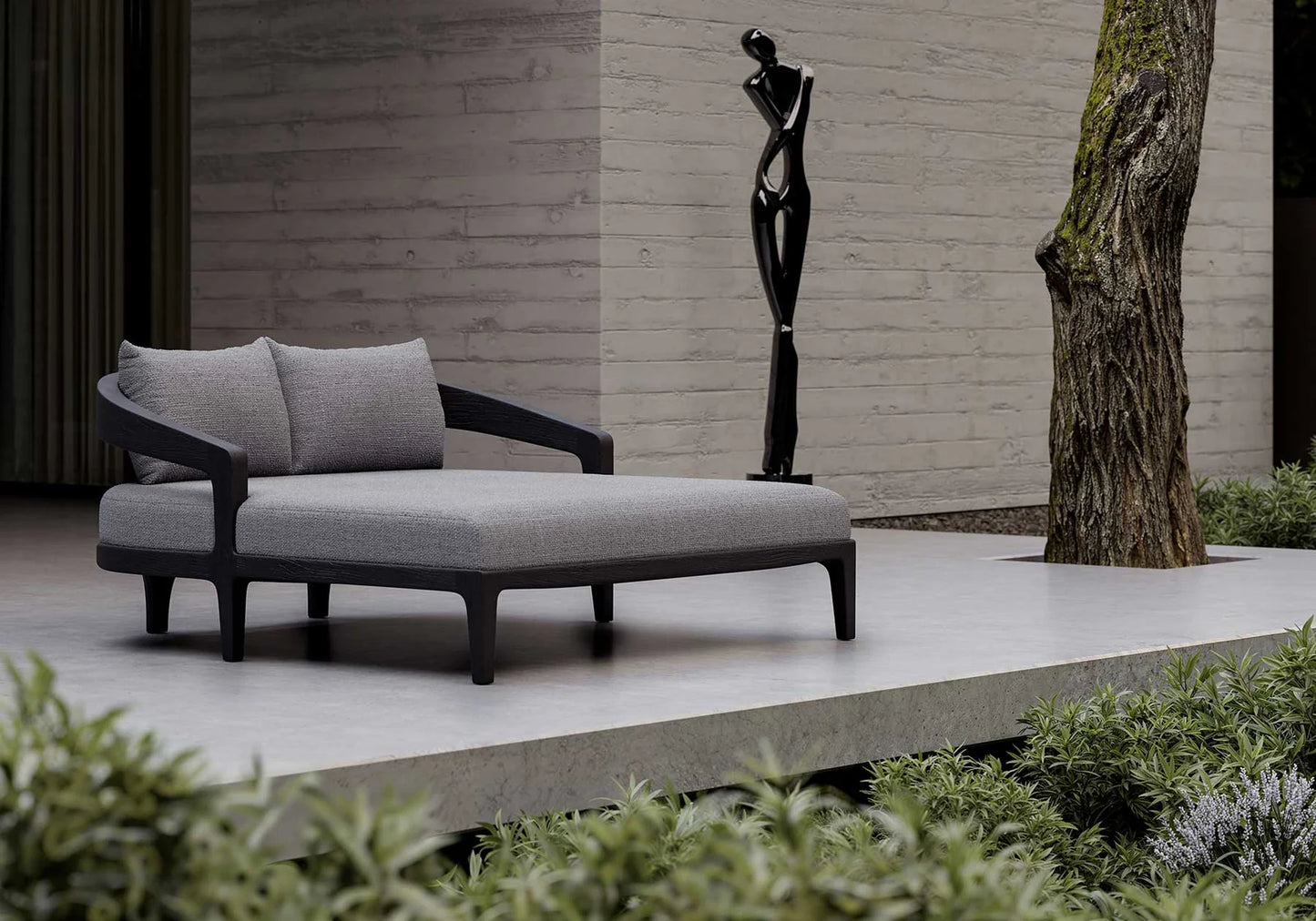 Whale - ash Sun Daybed