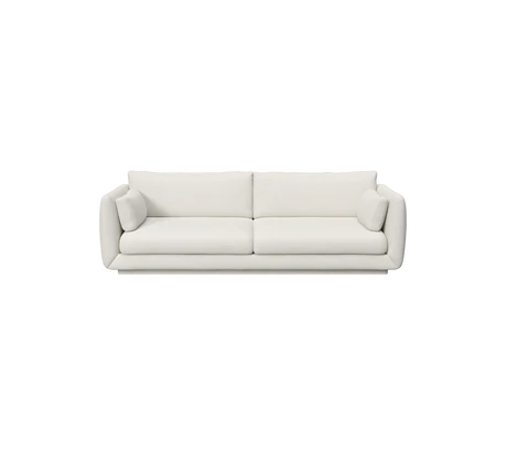 Bloom 3-seater sofa w/plinth
