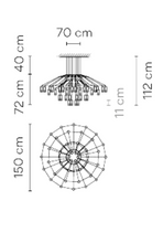 Carregar imagem no visualizador da galeria, Wireflow Chandelier
