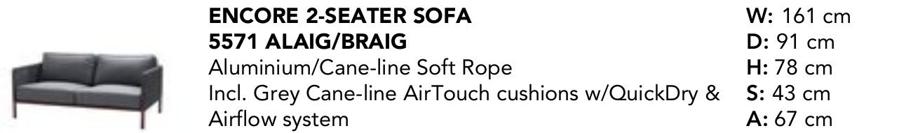 Encore sofa