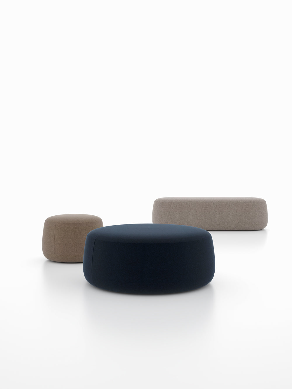 Mole poufs