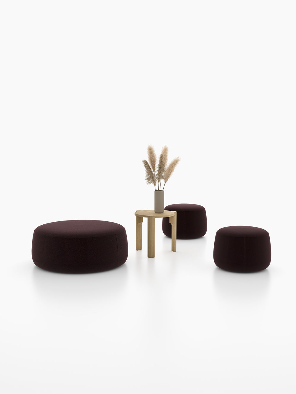 Mole poufs