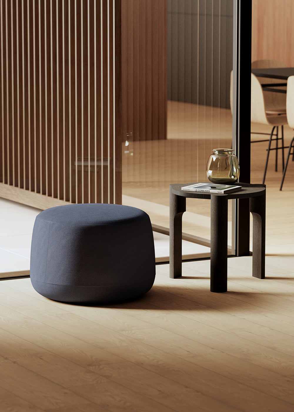 Mole poufs
