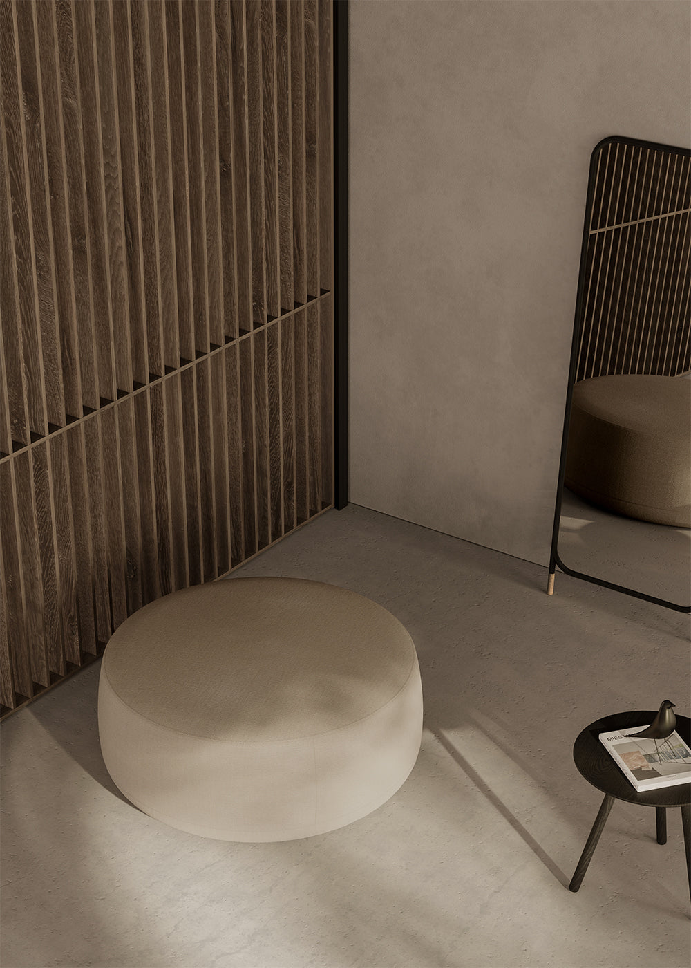 Mole poufs