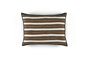 Secret stripe cushion - kaki