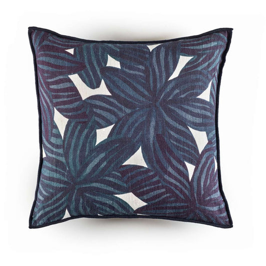 Tropical cushion - blue