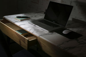 Bouvet desk Arabescato